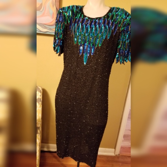 Stenay Dresses & Skirts - Black beaded gown
